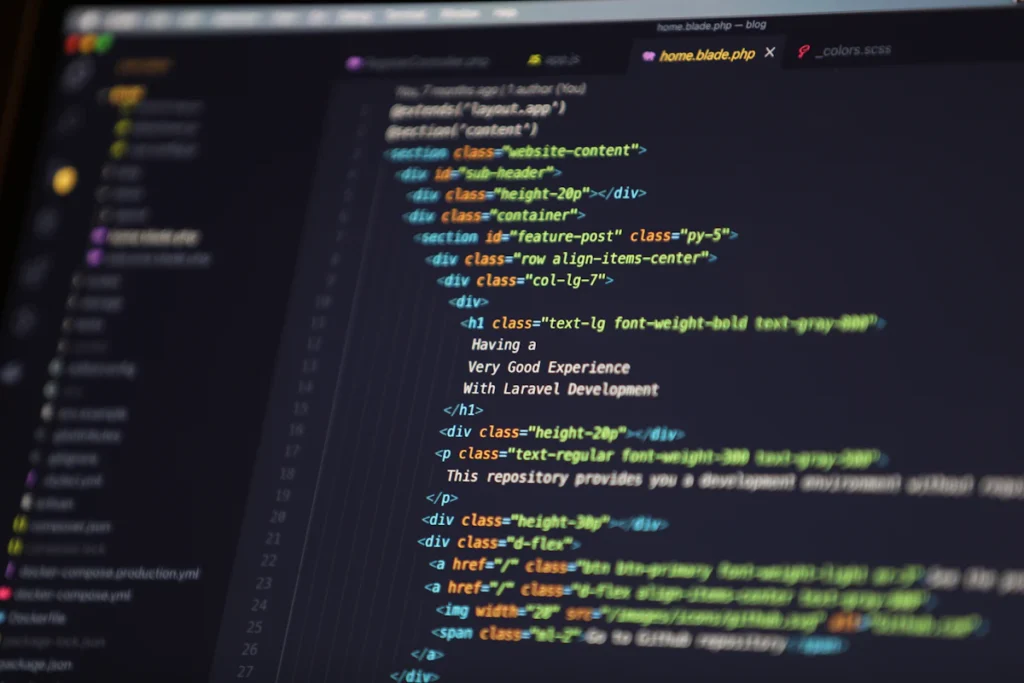 Programming workspace during a website rebuild